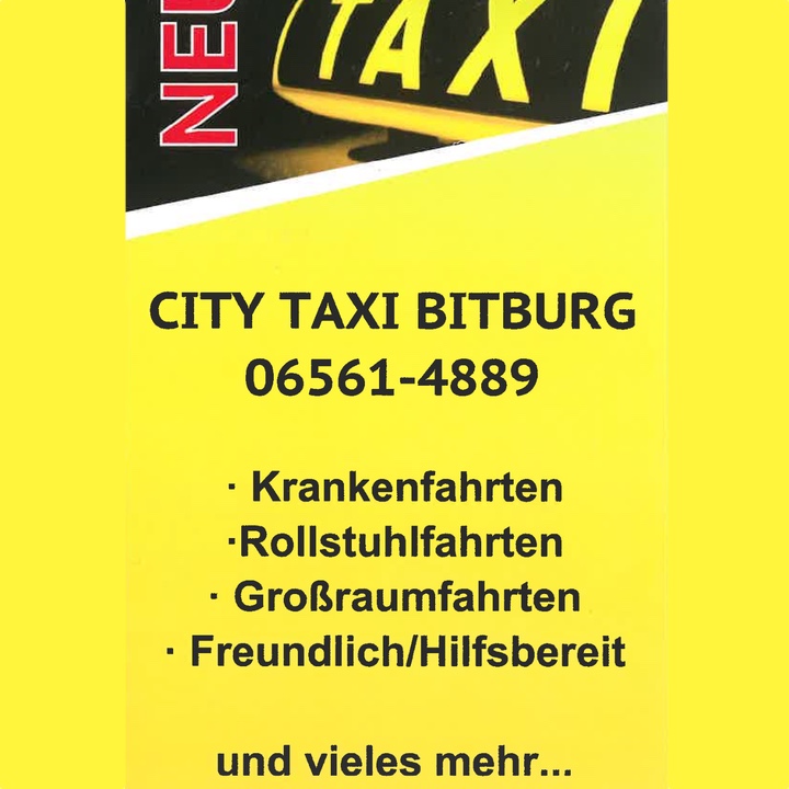Logo des Unternehmens: City Taxi Bitburg