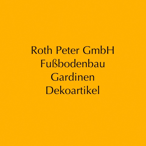 Peter Roth Gmbh