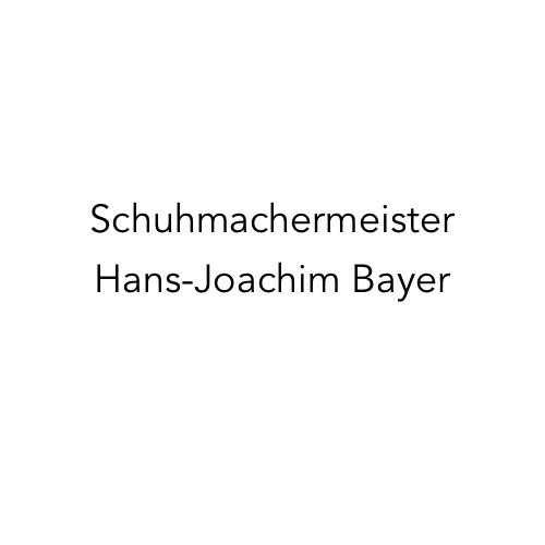 Logo des Unternehmens: Hans-Joachim Bayer Schuhmachermeister