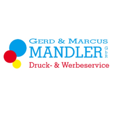 Logo des Unternehmens: Druckerei Mandler - Ihr Service-Partner rund um den Druck