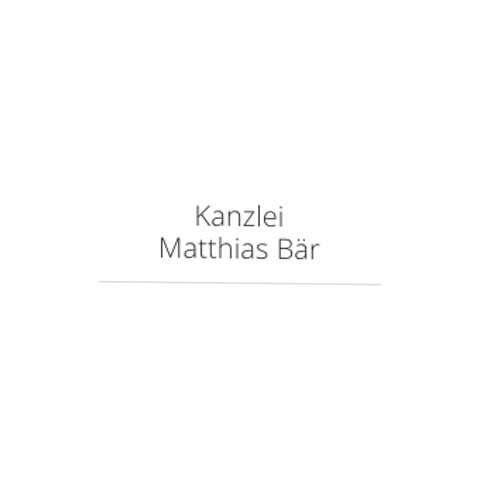 Logo des Unternehmens: Matthias Bär Rechtsanwalt