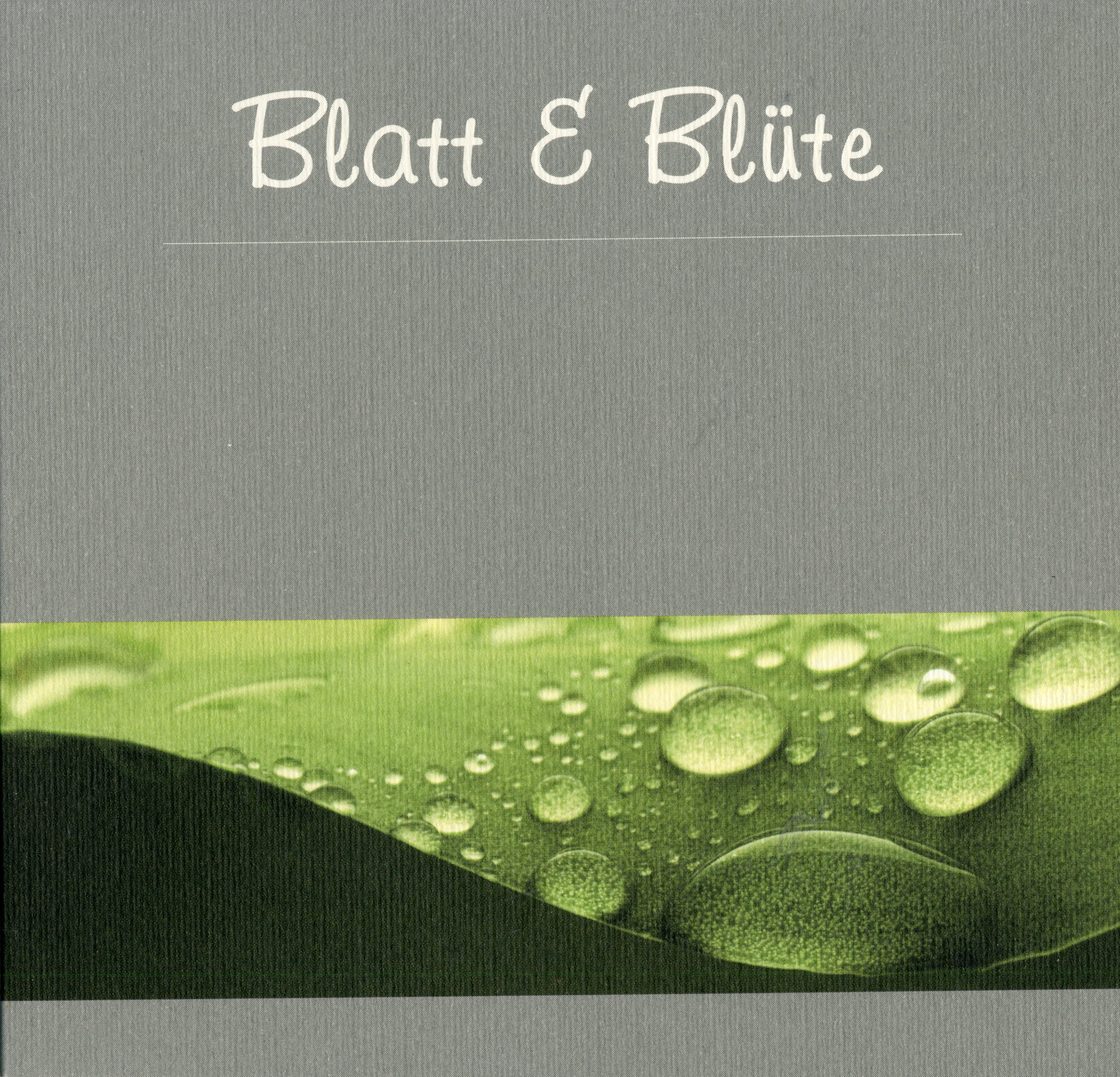 Logo des Unternehmens: Blatt & Blüte, Wolfgang Berger
